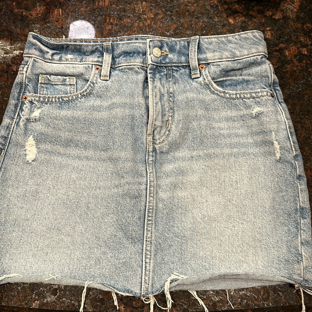 Denim skirt